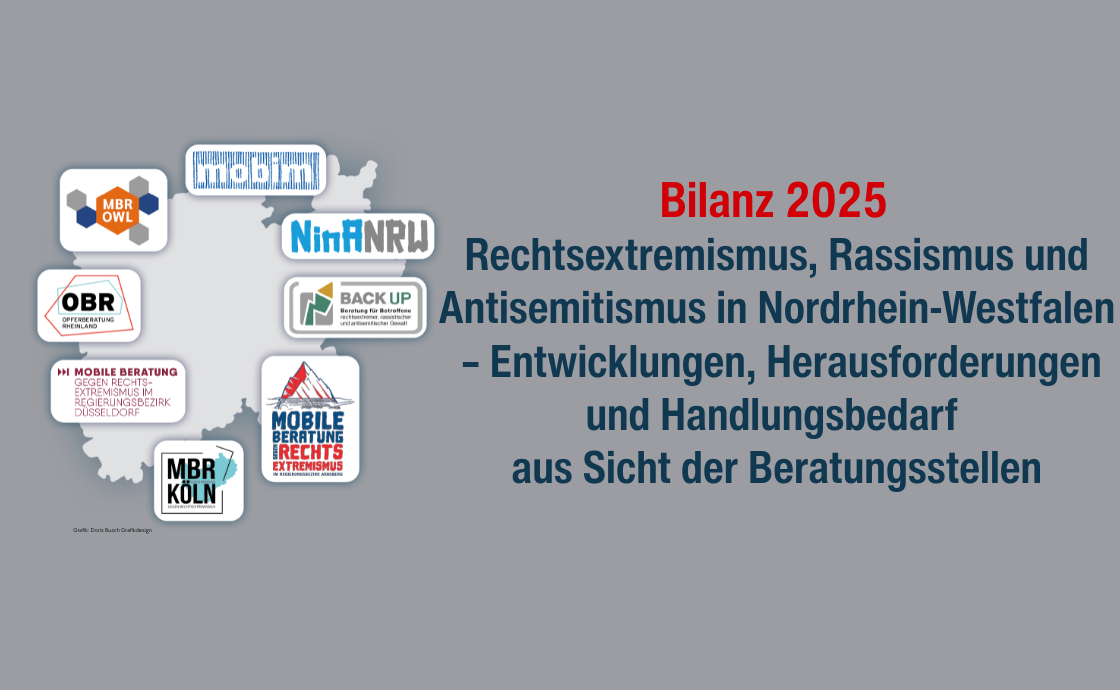 Beratung gegen Rechtsextremismus, Rassismus und Antisemitismus mit dem Rücken zur Wand – Gemeinsame Jahresbilanz 2025